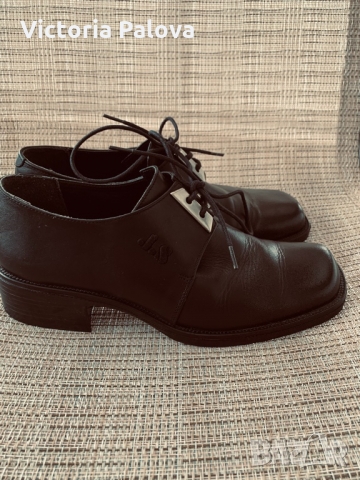 Модерни стилни обувки естествена кожа, снимка 4 - Дамски ежедневни обувки - 36100440