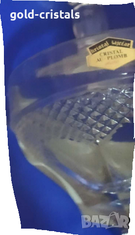 кристални чаши, снимка 6 - Антикварни и старинни предмети - 32439257