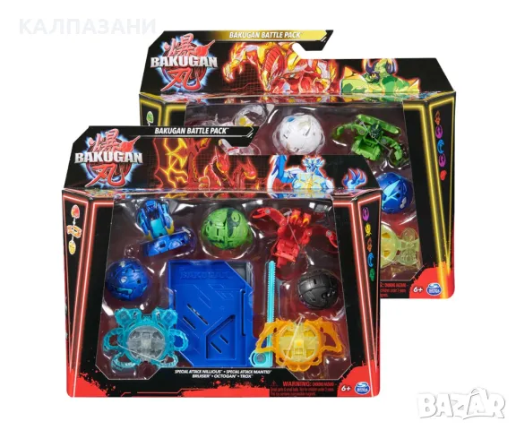 Боен комплект Bakugan, асортимент Spin Master 6066988 - Bakugan Battle Pack