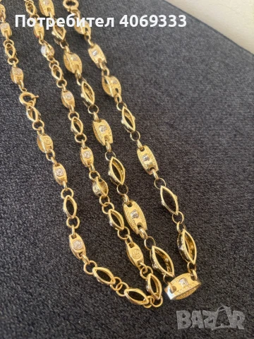Златен ланец 18.12 гр 14к 63см, снимка 5 - Колиета, медальони, синджири - 51067958