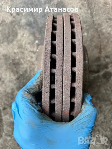 Спирачени дискове предни за Тойота Аурис. 1.6Vvti. 132кс.2011г, снимка 3 - Части - 49679980