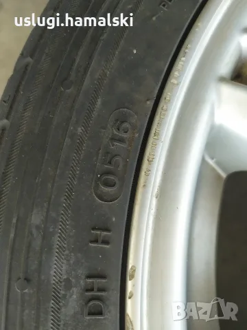 Алуминиеви джанти с гуми C4/A3, снимка 4 - Гуми и джанти - 55898906