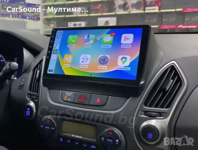 Hyundai Tucson IX35 - 10.1" Android 14 Мултимедия Тускон их35 Навигация Андроид