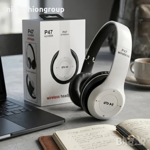 Безжични Bluetooth слушалки P47, Bluetooth 4.2+EDR