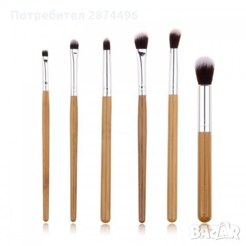 1572 Практичен комплект от 6 четки за гримиране, снимка 3 - Други - 35794247