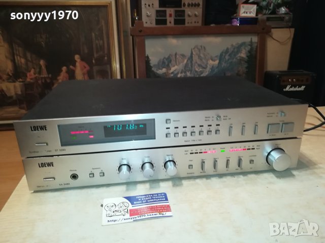 LOEWE AMPLIFIER & LOEWE TUNER-ВНОС SWISS LNV0707231147