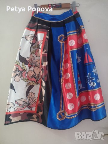 Пола от плътен сатен 