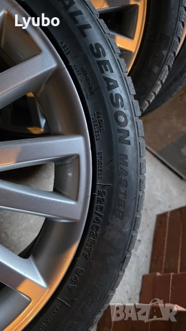Джанти с гуми 225/45/17, снимка 5 - Гуми и джанти - 52615856