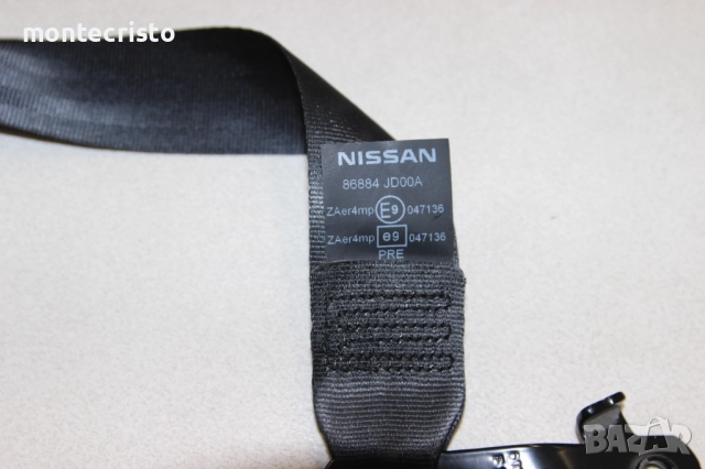 Предни колани Nissan Qashqai J10 (2007-2014г.) преден колан ляв десен 86884JD00A 86885JD010, снимка 5 - Части - 52096293