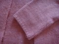 Нова жилетка Mango в бледо розово, плетен пуловер Манго, снимка 10