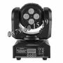 Дискотечен прожектор с 4 диода, прожектор Moving Head, сценично осветление, снимка 2