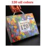 Луксозен комплект цветни маслени моливи 120 бр., снимка 1 - Рисуване и оцветяване - 41733147
