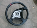 Волан, трилъчев, спортен - оригинален Аudi A3 - с дупчена кожа ! , снимка 8