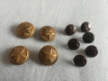 Стари войнишки копчета, снимка 1 - Антикварни и старинни предмети - 36307010