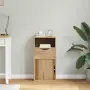 vidaXL Страничен шкаф с чекмедже ODDA 40x24x79cm масивна дървесина бор, снимка 3