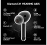 Слухови апарати Diamond X1 OTC с Bluetooth презареждащи подходящи за лека до умерена загуба на слуха, снимка 6