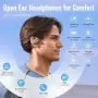 ZIPFORCE безжични слушалки Bluetooth 5.4 с ENC и IPX6, бежови, снимка 3