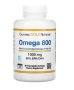 California Gold Nutrition, Omega 800 Pharmaceutical Grade Fish Oil, 80% EPA/DHA 1,000 mg 90 Softgels, снимка 1 - Хранителни добавки - 44229629