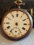 Стар сребърен джобен часовник Rernontoir работи без стъкло за КОЛЕКЦИЯ 52263, снимка 3
