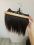 нова къса естествена коса на треса , снимка 1 - Аксесоари за коса - 42430911