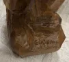 Дървена фигура на музикант, снимка 7