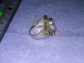 ИН и ЯН Емайлиран СРЕБЪРЕН ПРЪСТЕН ВИСОКА ПРОБА СРЕБРО Стара ХУДОЖЕСТВЕНА РЪЧНА ИЗРАБОТКА 38434, снимка 10