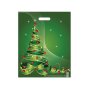 Чанта Коледна елха, 40х50 LDPE 30 µм, зелена 50 броя Код: 1887