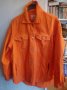 Оранжево мъжко дънково яке деним става и за дамско, снимка 1