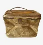 Нова дамска козметична чантичка златна или сребърна, снимка 2