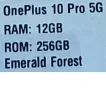 OnePlus 10 Pro 5G, 12GB+4GB RAM, 256GB, снимка 6