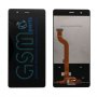Дисплей + Tъч скрийн за Huawei P9 / Черен, снимка 1 - Резервни части за телефони - 42003856