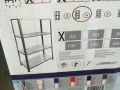 МЕТАЛЕН СТЕЛАЖ С 4 РАФТА 4Х50КГ 2609241006, снимка 1