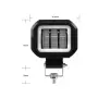 Компактен LED прожектор 30 W с двуцветна светлина, снимка 3