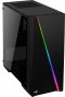 Кутия за компютър AeroCool PV12012.11 Черна ATX Middle Tower RGB Подсветка, снимка 1 - Захранвания и кутии - 33797294