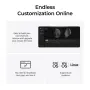 Безжична ергономична мишка Keychron M5 – 30 000 DPI, 8000 Hz, снимка 9