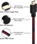 Shuliancable HDMI кабел, съвместим с висока скорост с Ethernet ARC 3D Ultra HD 15м, снимка 2