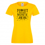 Дамска тениска Forget The Dog Beware Of Mom,Празник на Майката,Подарък,Изненада,Рожден Ден, снимка 1