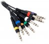 Комплект кабели за електронни барабани the sssnake SPP8050 - 8 чифта в общ корпус, снимка 3