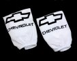 Автомобилни калъфки за наглавници (2бр. К-Т) За Chevrolet Шевролет / Бял Черен Цвят Еластичен Модел, снимка 1 - Аксесоари и консумативи - 40939493