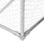 vidaXL Открита кучешка колиба с бягаща пътека 7x3x1,9 m, снимка 6