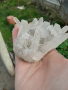 Друза от планински кристал и пирит, снимка 3