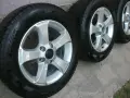 15 цола 5 х 112 мм 4 бр лети джанти - оригинални Volkswagen със зимни гуми ! , снимка 2
