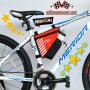  Несесер триъгълна водоустойчива чанта за велосипед за Рамка и багажник на колело с място за бутилка, снимка 1 - Аксесоари за велосипеди - 41445241