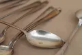10 сребърни лъжици за чай , снимка 10