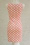 Розова рокля на бели точки марка Cocoviu XS и M, снимка 4