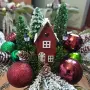 Коледна къщичка във висока чаша, снимка 6