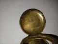 Корпус с капаци за стар джобен часовник, снимка 4