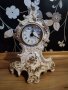 Порцеланов старинен часовник с съвременен механизъм, снимка 1 - Антикварни и старинни предмети - 34154295