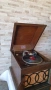 Стар грамофон с манивела - His Masters Voicе- 1920"г. - Great Britain, снимка 7