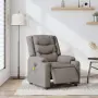 vidaXL Електрически масажен наклоняем стол, таупе, текстил(SKU: 3310258), снимка 2